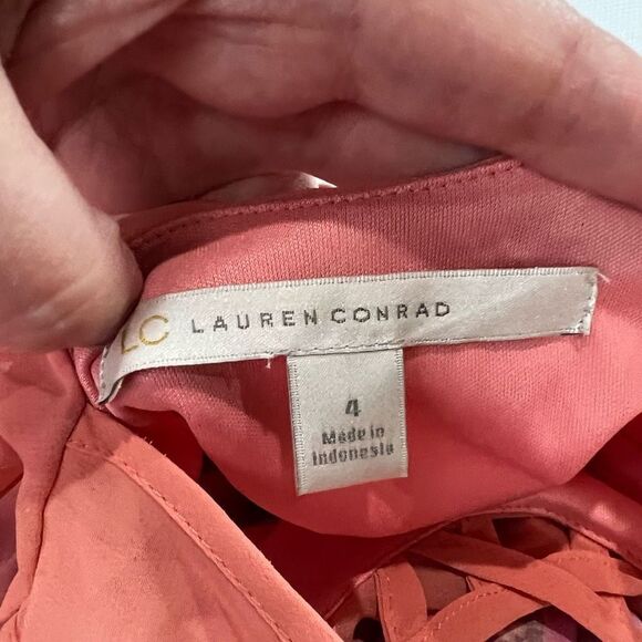 Lauren Conrad Pink Peach Beyond The Waves Dress - Picture 6 of 8